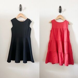 Girl’s Sleeveless Dress Bundle of 2